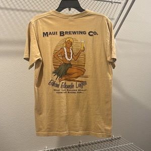 Vintage maui brewing company shirt mermaid